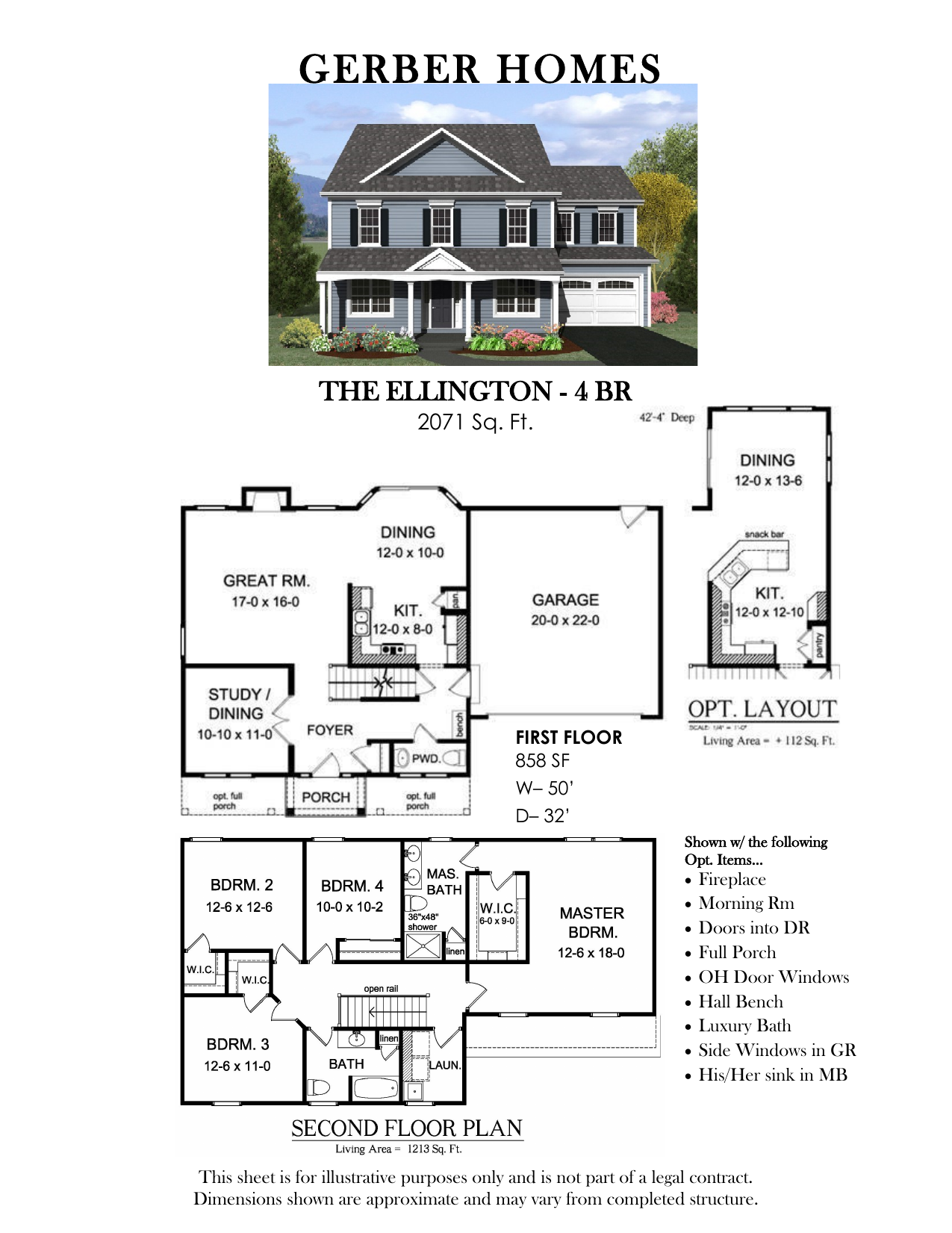 Custom Home Floor Plans Gerber Homes
